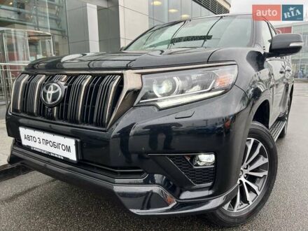 Тойота Ленд Крузер Прадо 2021 у Києві на Automoto.ua Чорний Тойота Ленд Крузер Прадо, об'ємом двигуна 3.96 л та пробігом 80 тис. км за 52709 $, фото 1 на Automoto.ua