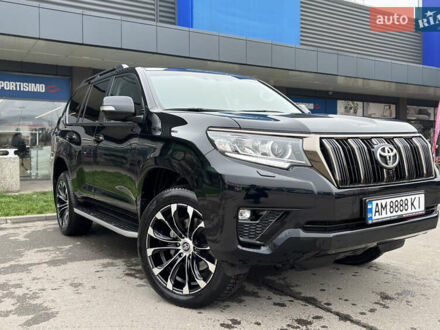 Черный Тойота Ленд Крузер Прадо, объемом двигателя 2.8 л и пробегом 33 тыс. км за 58000 $, фото 1 на Automoto.ua