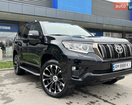 Черный Тойота Ленд Крузер Прадо, объемом двигателя 2.8 л и пробегом 33 тыс. км за 58000 $, фото 1 на Automoto.ua
