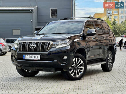 Тойота Ленд Крузер Прадо 2022 у Ужгороді на Automoto.ua Чорний Тойота Ленд Крузер Прадо, об'ємом двигуна 2.76 л та пробігом 66 тис. км за 57000 $, фото 1 на Automoto.ua