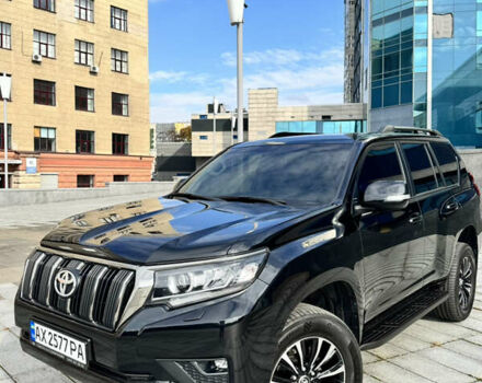 Черный Тойота Ленд Крузер Прадо, объемом двигателя 2.76 л и пробегом 49 тыс. км за 55500 $, фото 1 на Automoto.ua