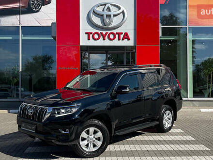 Тойота Ленд Крузер Прадо 2023 у Запоріжжя на Automoto.ua Чорний Тойота Ленд Крузер Прадо, об'ємом двигуна 2.76 л та пробігом 59 тис. км за 49000 $, фото 1 на Automoto.ua