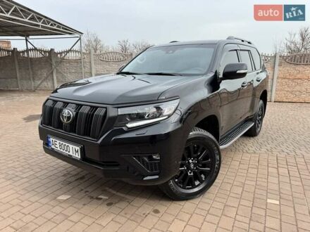 Тойота Ленд Крузер Прадо 2023 в Кривом Роге на Automoto.ua Черный Тойота Ленд Крузер Прадо, объемом двигателя 2.76 л и пробегом 14 тыс. км за 62000 $, фото 1 на Automoto.ua