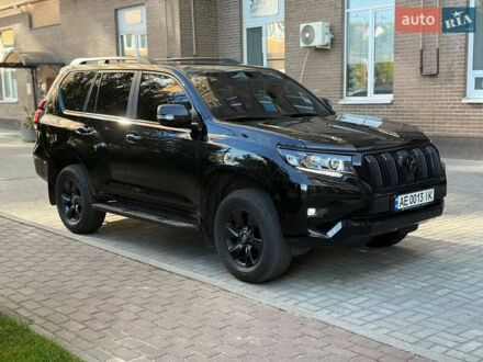 Тойота Ленд Крузер Прадо 2023 у Дніпро (Дніпропетровську) на Automoto.ua Чорний Тойота Ленд Крузер Прадо, об'ємом двигуна 2.76 л та пробігом 59 тис. км за 53000 $, фото 1 на Automoto.ua