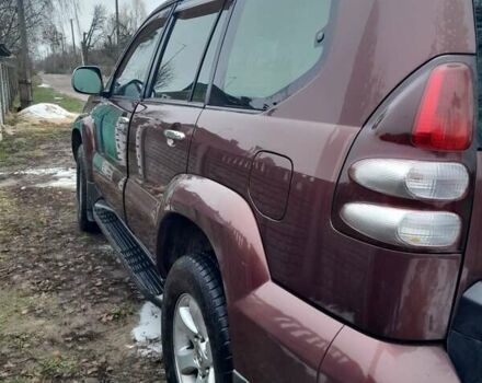 Красный Тойота Ленд Крузер Прадо, объемом двигателя 3.96 л и пробегом 203 тыс. км за 12000 $, фото 5 на Automoto.ua