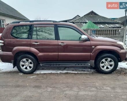 Красный Тойота Ленд Крузер Прадо, объемом двигателя 3.96 л и пробегом 203 тыс. км за 12000 $, фото 1 на Automoto.ua