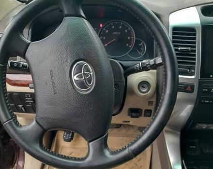 Красный Тойота Ленд Крузер Прадо, объемом двигателя 3.96 л и пробегом 203 тыс. км за 12000 $, фото 7 на Automoto.ua