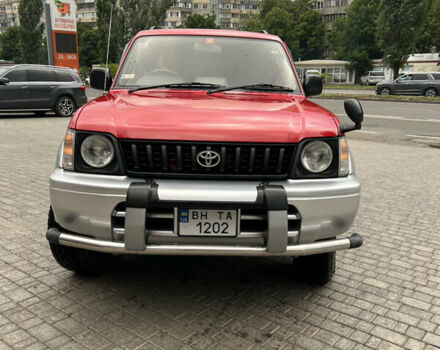 Красный Тойота Ленд Крузер Прадо, объемом двигателя 2.98 л и пробегом 231 тыс. км за 16000 $, фото 1 на Automoto.ua