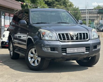 Серый Тойота Ленд Крузер Прадо, объемом двигателя 3 л и пробегом 154 тыс. км за 13800 $, фото 6 на Automoto.ua