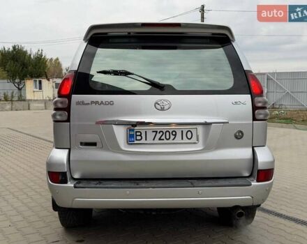 Серый Тойота Ленд Крузер Прадо, объемом двигателя 2.69 л и пробегом 330 тыс. км за 9500 $, фото 7 на Automoto.ua