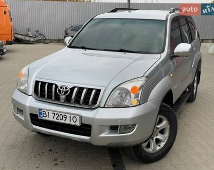 Серый Тойота Ленд Крузер Прадо, объемом двигателя 2.69 л и пробегом 330 тыс. км за 9500 $, фото 4 на Automoto.ua