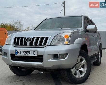Серый Тойота Ленд Крузер Прадо, объемом двигателя 2.69 л и пробегом 330 тыс. км за 9500 $, фото 2 на Automoto.ua