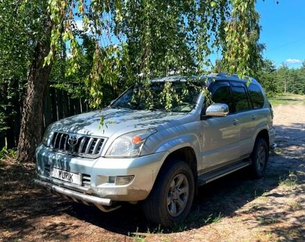 Серый Тойота Ленд Крузер Прадо, объемом двигателя 3 л и пробегом 320 тыс. км за 13000 $, фото 2 на Automoto.ua
