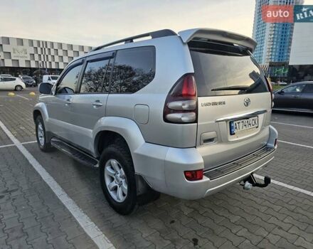 Серый Тойота Ленд Крузер Прадо, объемом двигателя 3 л и пробегом 286 тыс. км за 16000 $, фото 8 на Automoto.ua