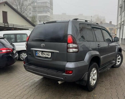 Серый Тойота Ленд Крузер Прадо, объемом двигателя 4 л и пробегом 378 тыс. км за 11999 $, фото 5 на Automoto.ua