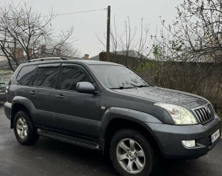 Серый Тойота Ленд Крузер Прадо, объемом двигателя 4 л и пробегом 378 тыс. км за 11999 $, фото 9 на Automoto.ua