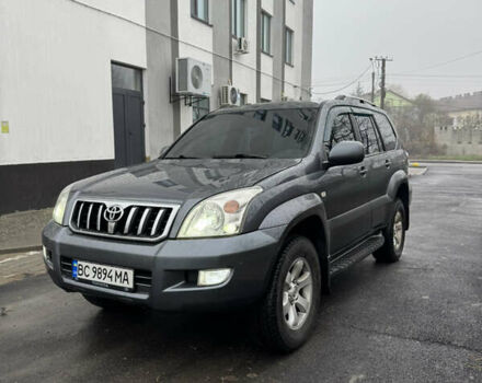 Серый Тойота Ленд Крузер Прадо, объемом двигателя 4 л и пробегом 378 тыс. км за 11999 $, фото 7 на Automoto.ua