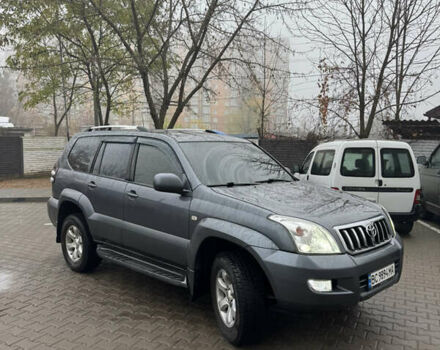 Серый Тойота Ленд Крузер Прадо, объемом двигателя 4 л и пробегом 378 тыс. км за 11999 $, фото 2 на Automoto.ua