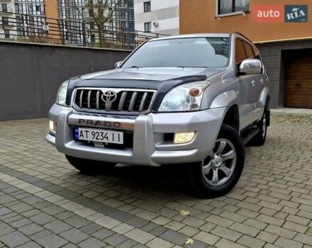 Серый Тойота Ленд Крузер Прадо, объемом двигателя 2.69 л и пробегом 327 тыс. км за 12950 $, фото 1 на Automoto.ua