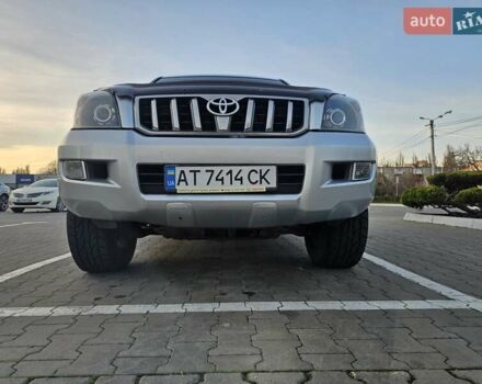 Серый Тойота Ленд Крузер Прадо, объемом двигателя 3 л и пробегом 286 тыс. км за 16000 $, фото 11 на Automoto.ua