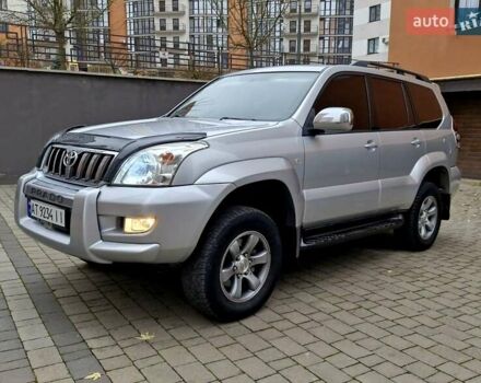 Серый Тойота Ленд Крузер Прадо, объемом двигателя 2.69 л и пробегом 327 тыс. км за 12950 $, фото 4 на Automoto.ua