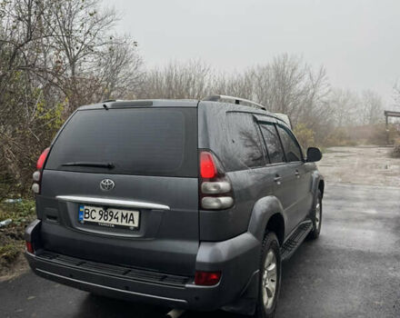 Серый Тойота Ленд Крузер Прадо, объемом двигателя 4 л и пробегом 378 тыс. км за 11999 $, фото 11 на Automoto.ua