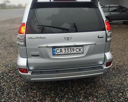 Серый Тойота Ленд Крузер Прадо, объемом двигателя 4 л и пробегом 235 тыс. км за 14000 $, фото 5 на Automoto.ua