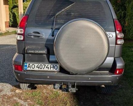 Серый Тойота Ленд Крузер Прадо, объемом двигателя 2.98 л и пробегом 386 тыс. км за 15000 $, фото 6 на Automoto.ua
