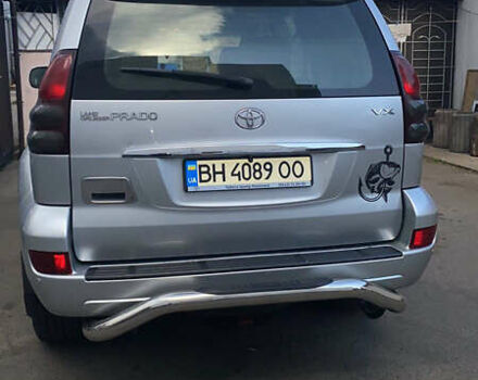 Серый Тойота Ленд Крузер Прадо, объемом двигателя 3.96 л и пробегом 235 тыс. км за 13500 $, фото 4 на Automoto.ua