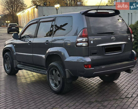 Серый Тойота Ленд Крузер Прадо, объемом двигателя 4 л и пробегом 393 тыс. км за 13999 $, фото 13 на Automoto.ua