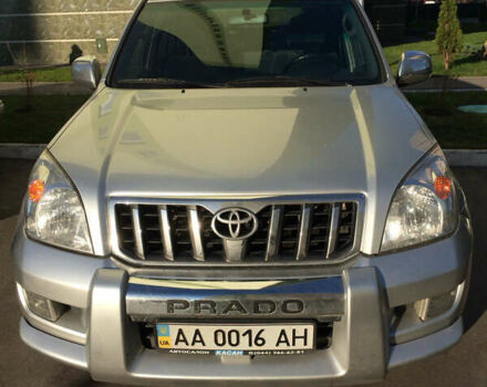 Серый Тойота Ленд Крузер Прадо, объемом двигателя 2.7 л и пробегом 165 тыс. км за 13500 $, фото 5 на Automoto.ua