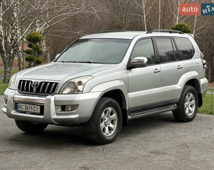 Серый Тойота Ленд Крузер Прадо, объемом двигателя 2.69 л и пробегом 286 тыс. км за 10900 $, фото 3 на Automoto.ua