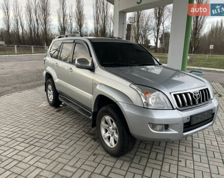 Серый Тойота Ленд Крузер Прадо, объемом двигателя 4 л и пробегом 198 тыс. км за 11500 $, фото 13 на Automoto.ua