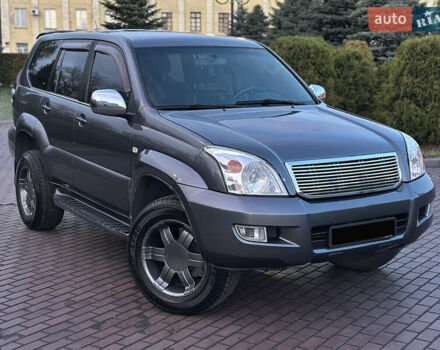 Серый Тойота Ленд Крузер Прадо, объемом двигателя 4 л и пробегом 393 тыс. км за 13999 $, фото 6 на Automoto.ua