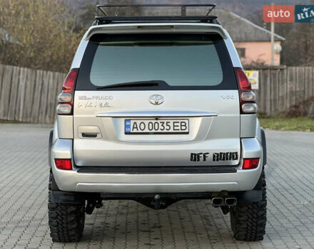 Серый Тойота Ленд Крузер Прадо, объемом двигателя 4 л и пробегом 320 тыс. км за 23000 $, фото 7 на Automoto.ua