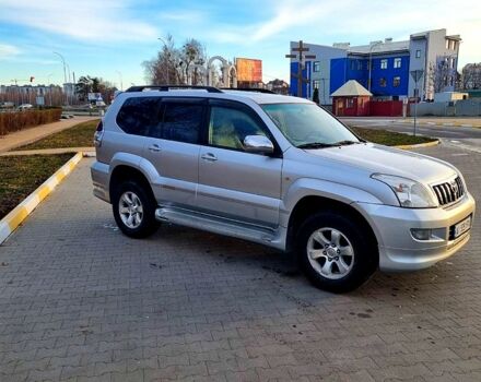 Серый Тойота Ленд Крузер Прадо, объемом двигателя 4 л и пробегом 243 тыс. км за 16500 $, фото 10 на Automoto.ua