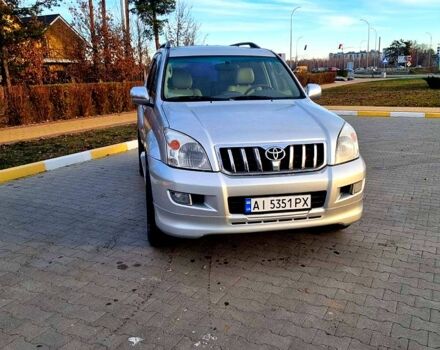 Серый Тойота Ленд Крузер Прадо, объемом двигателя 4 л и пробегом 243 тыс. км за 16500 $, фото 9 на Automoto.ua