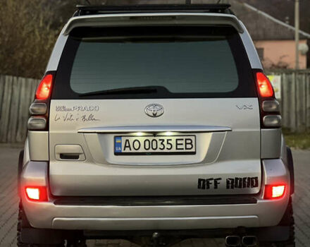 Серый Тойота Ленд Крузер Прадо, объемом двигателя 4 л и пробегом 320 тыс. км за 23000 $, фото 49 на Automoto.ua