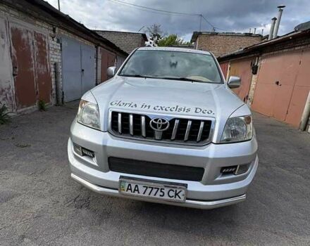 Серый Тойота Ленд Крузер Прадо, объемом двигателя 2.7 л и пробегом 230 тыс. км за 12500 $, фото 5 на Automoto.ua