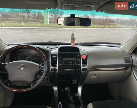 Серый Тойота Ленд Крузер Прадо, объемом двигателя 4 л и пробегом 198 тыс. км за 11500 $, фото 22 на Automoto.ua