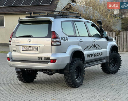 Серый Тойота Ленд Крузер Прадо, объемом двигателя 4 л и пробегом 320 тыс. км за 23000 $, фото 3 на Automoto.ua