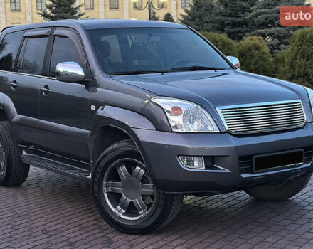 Серый Тойота Ленд Крузер Прадо, объемом двигателя 4 л и пробегом 393 тыс. км за 13999 $, фото 7 на Automoto.ua