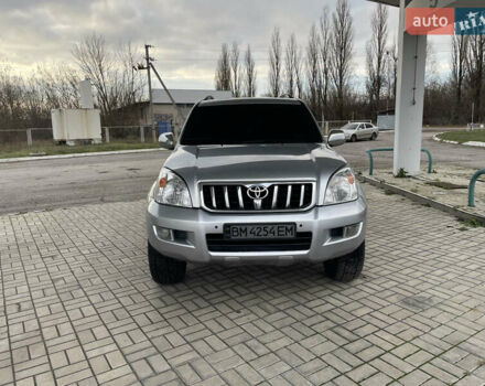 Серый Тойота Ленд Крузер Прадо, объемом двигателя 4 л и пробегом 198 тыс. км за 11500 $, фото 2 на Automoto.ua