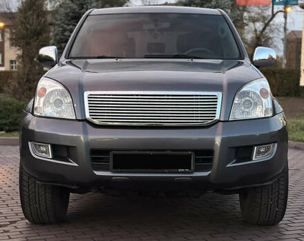 Серый Тойота Ленд Крузер Прадо, объемом двигателя 4 л и пробегом 393 тыс. км за 13999 $, фото 5 на Automoto.ua