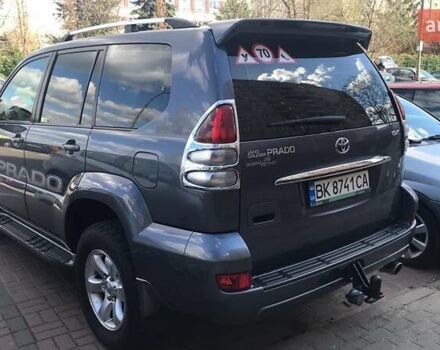 Серый Тойота Ленд Крузер Прадо, объемом двигателя 2.69 л и пробегом 220 тыс. км за 13000 $, фото 4 на Automoto.ua