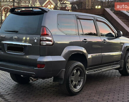 Серый Тойота Ленд Крузер Прадо, объемом двигателя 4 л и пробегом 393 тыс. км за 13999 $, фото 11 на Automoto.ua