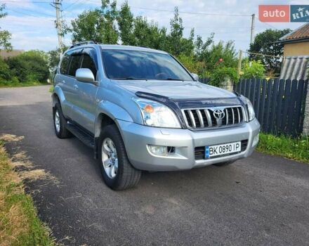 Сірий Тойота Ленд Крузер Прадо, об'ємом двигуна 4 л та пробігом 368 тис. км за 14999 $, фото 10 на Automoto.ua
