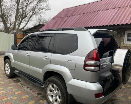 Серый Тойота Ленд Крузер Прадо, объемом двигателя 4 л и пробегом 200 тыс. км за 12000 $, фото 2 на Automoto.ua