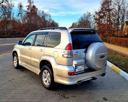 Серый Тойота Ленд Крузер Прадо, объемом двигателя 4 л и пробегом 243 тыс. км за 16500 $, фото 13 на Automoto.ua