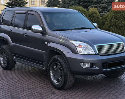 Серый Тойота Ленд Крузер Прадо, объемом двигателя 4 л и пробегом 393 тыс. км за 13999 $, фото 9 на Automoto.ua